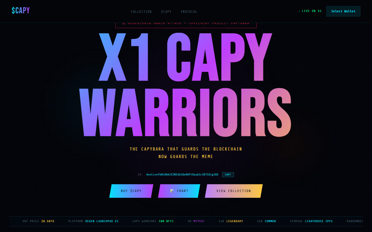 CAPY NFT Mint preview