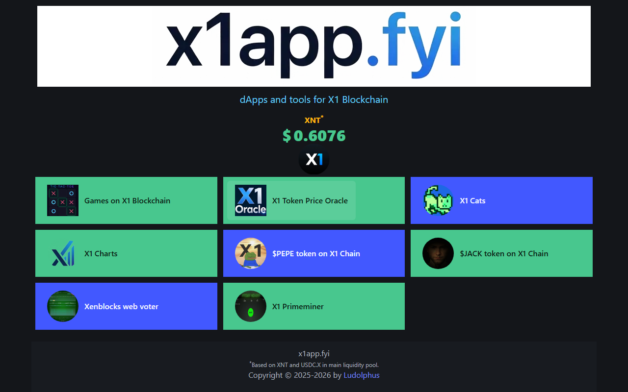 X1 App preview