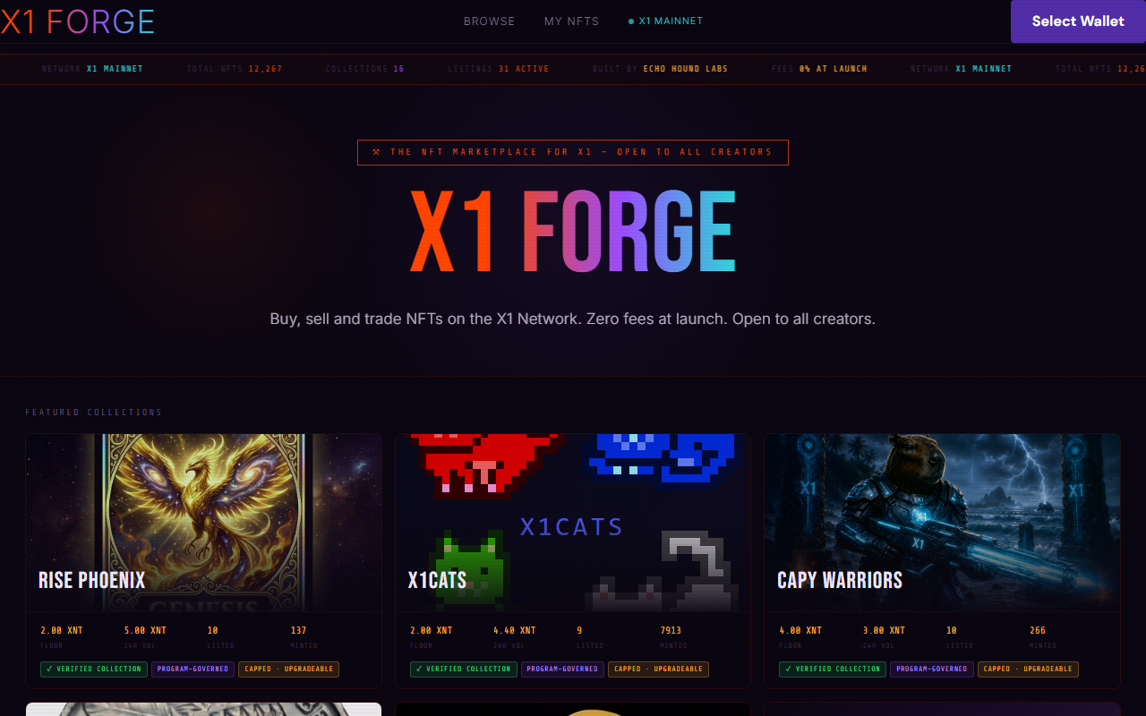 X1 Forge preview